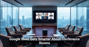 Google Meet Gets Smarter About Conference Rooms